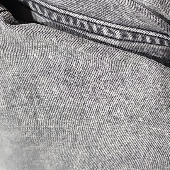 Paige Mens Lennox Straight Leg Ripped Acid Wash Grey Jeans Sz 38 - Picture 14 of 14